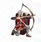 Red Knealing Archer
